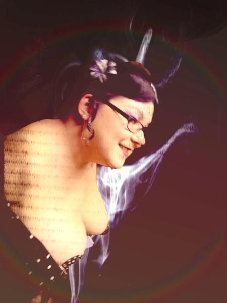 Women in Burlesque 2. 11x17 on metal