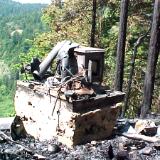 Soap Stone Fireplace remained